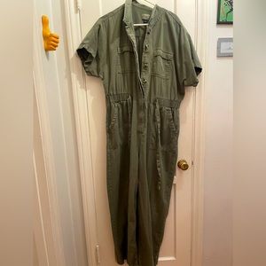Universal Threads green industrial jumpsuit
